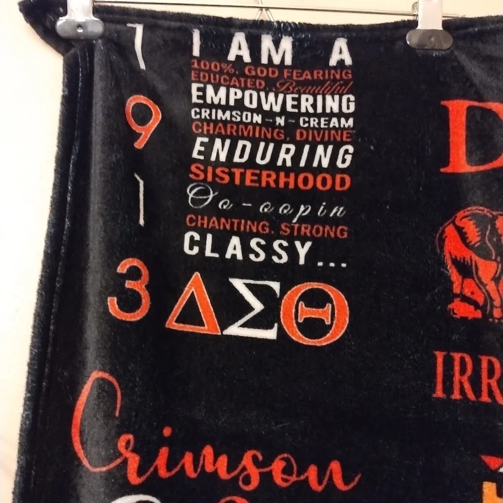 Sorority‎ Gifts Blanket Throws Flannel Fleece Blankets Lightweight Comfortable